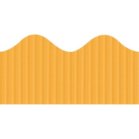 Pacon Decorative Border, 2-1/4inx50ft , Sunset Gold PAC37074